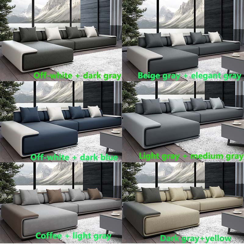 Living Room L Shape Sofa Material
