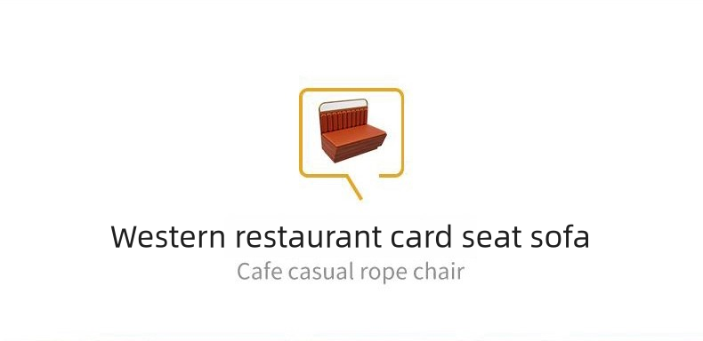 Light Luxury Commercial Restaurant Furniture Set Metal Dining Chairs Sintered Stone Dining Table and Booth Sofas for Cafe Hotel