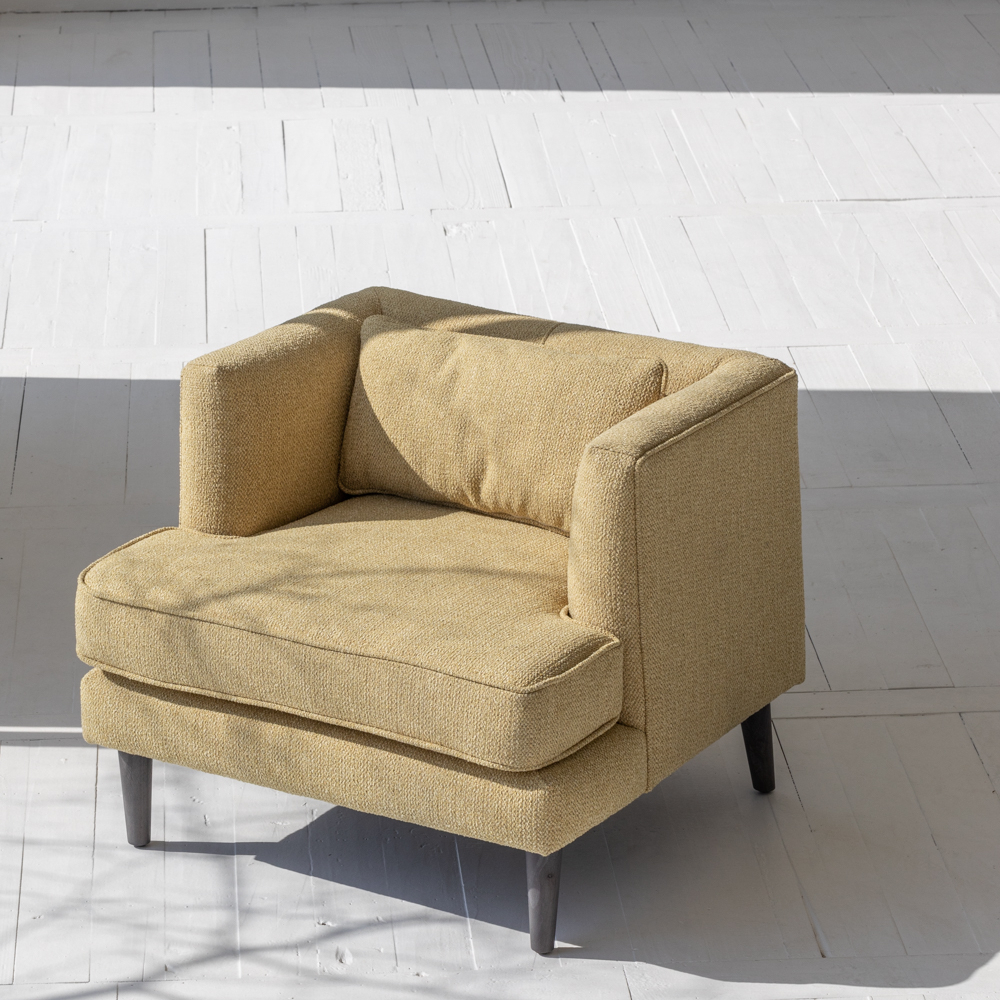 Chesterfield Fabric Upholstered Nordic Sofa Sofa Chair Furniture Sofa Living Room Set