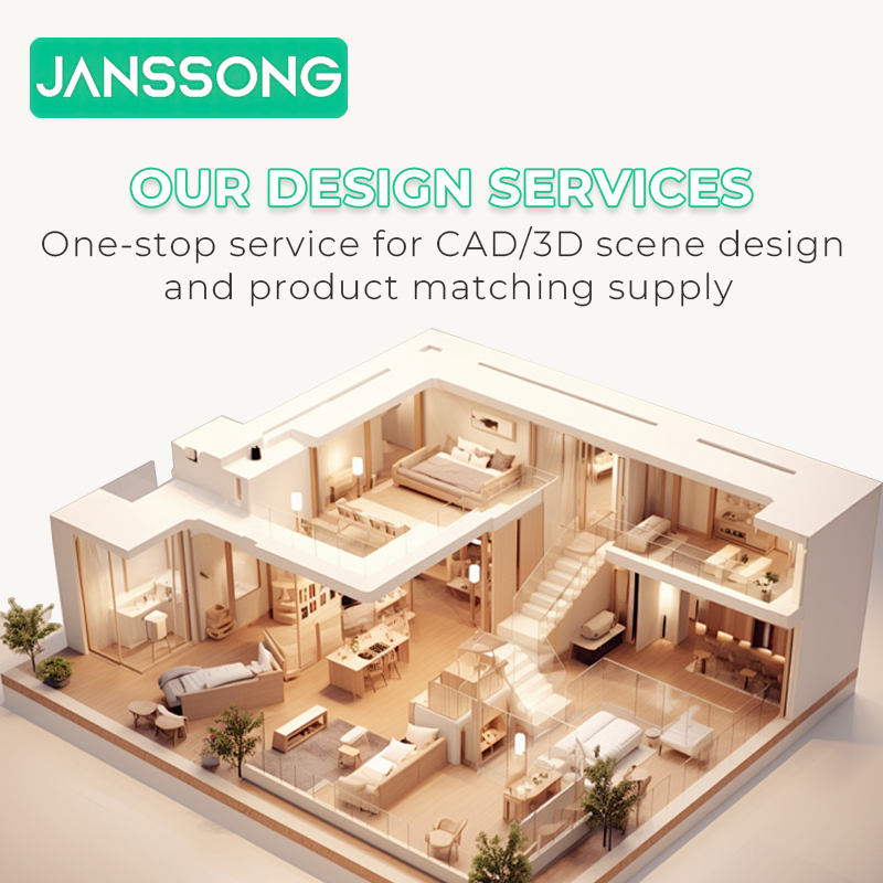 Modern Home Solid Wood Bed Luxury Villa Bedroom Furniture Interior Furniture Set Comfortable Apartment Double Bed