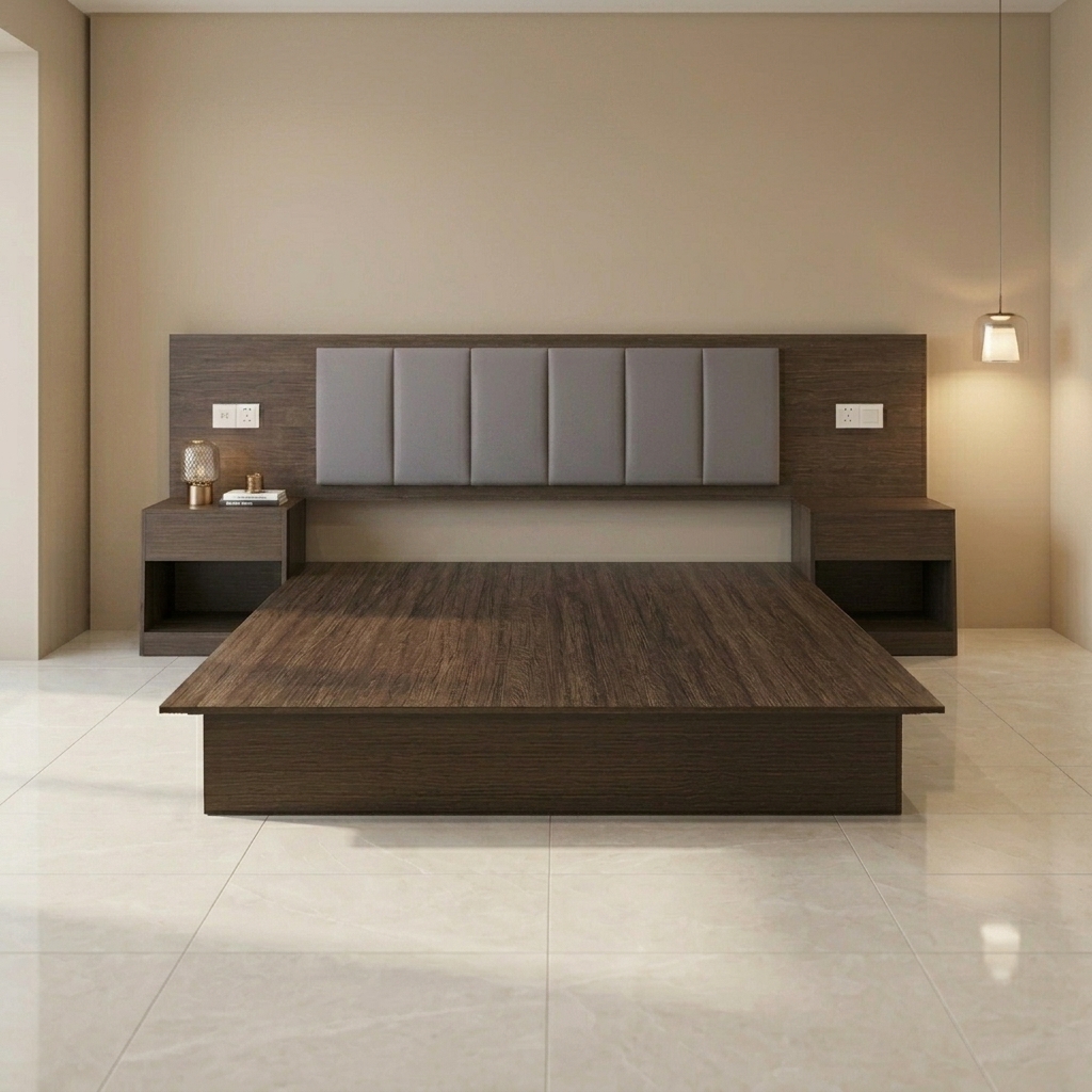 Hotel Furniture Supplier Wholesale Customization Modern Melamine Luxury Commercial Hotel Bedroom Furniture Sets Hotel Furniture