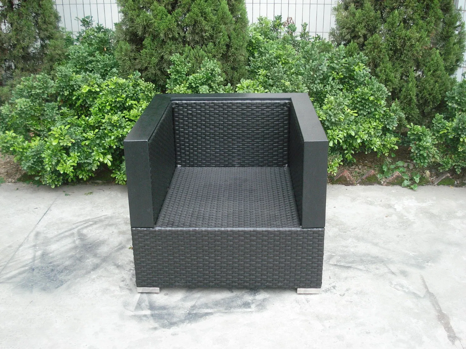 Modern Design Rattan Corner Sofa Set - Outdoor Sectional Living Room Furniture