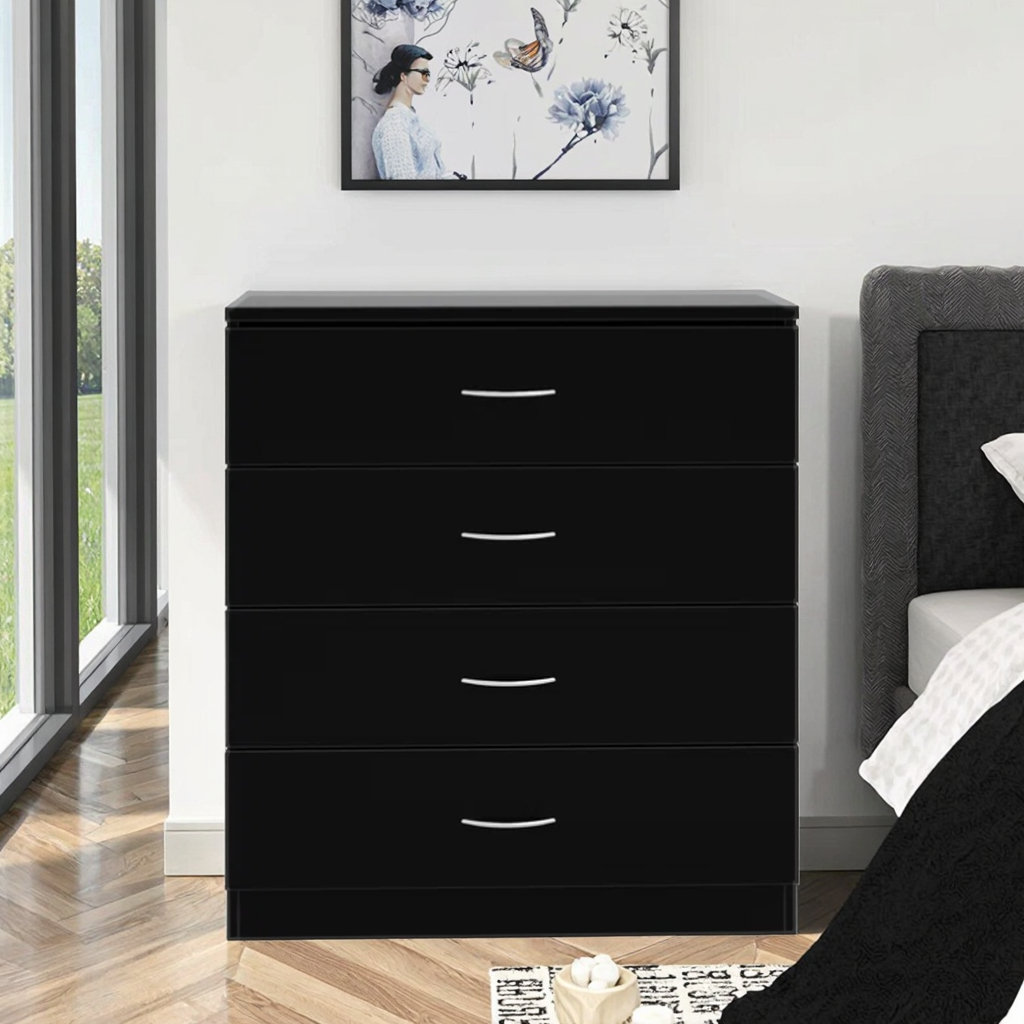 Factory Customization Modern Tall Chest of Drawers Wooden Storage Cabinet Bedroom Dresser Melamine Living Room Furniture