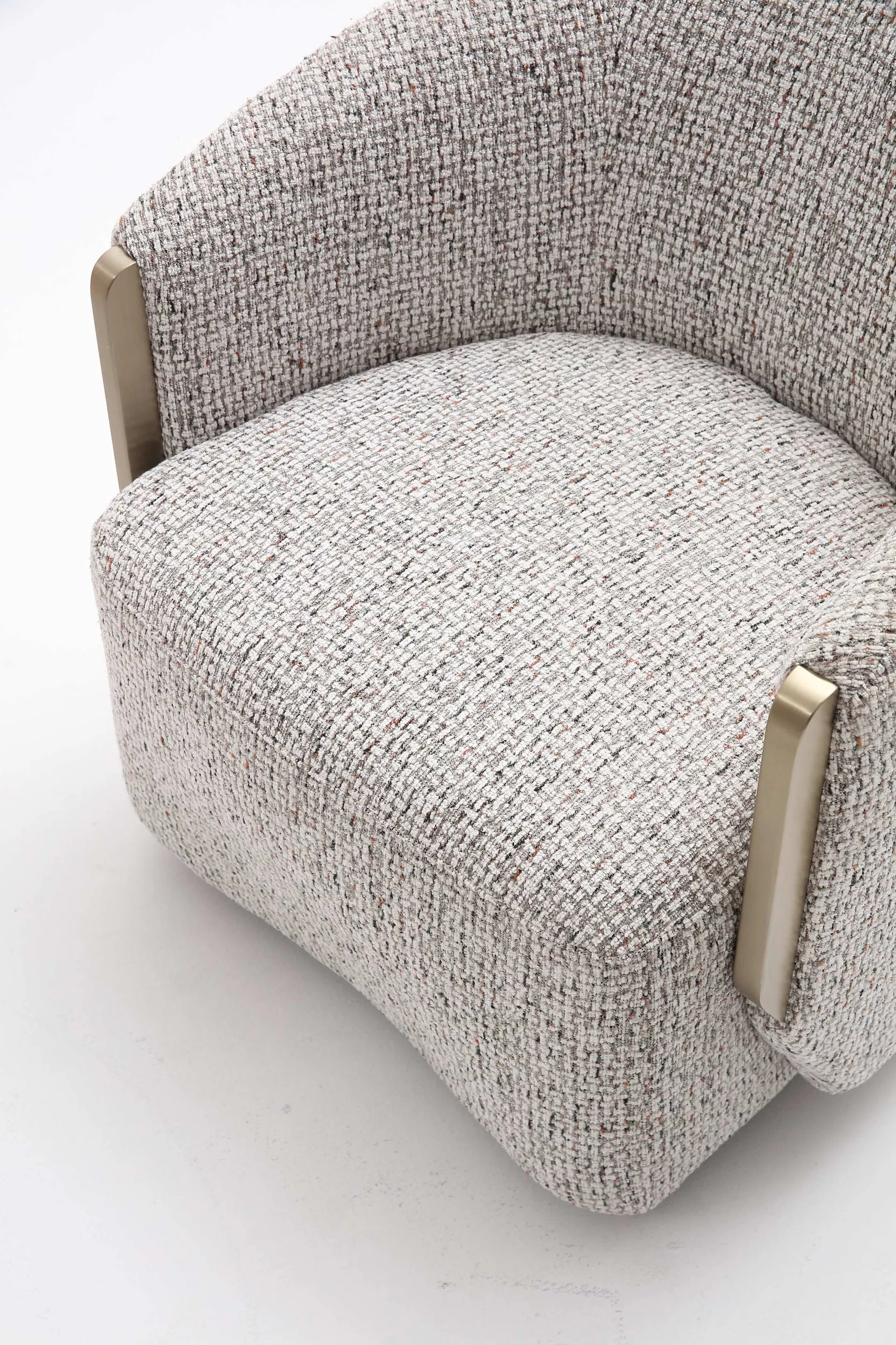 High Quality Fabric Accent Chair Living Room Bedroom Home Furniture Modern Armchairs