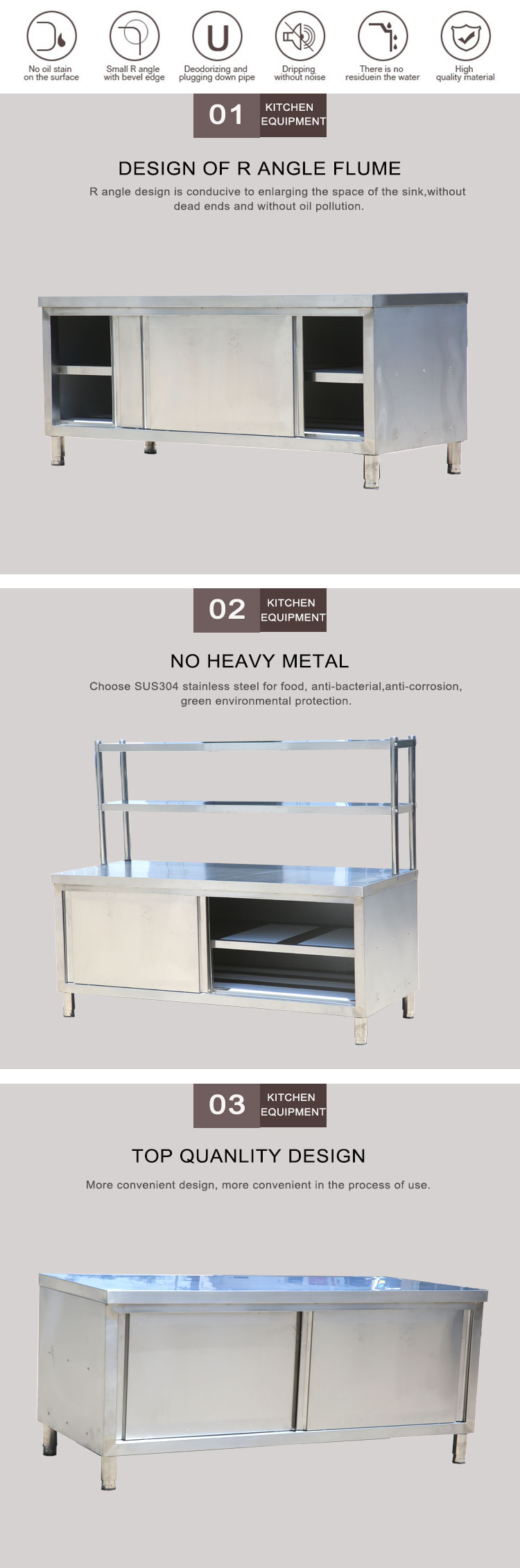 Stainless Steel Table Details 2