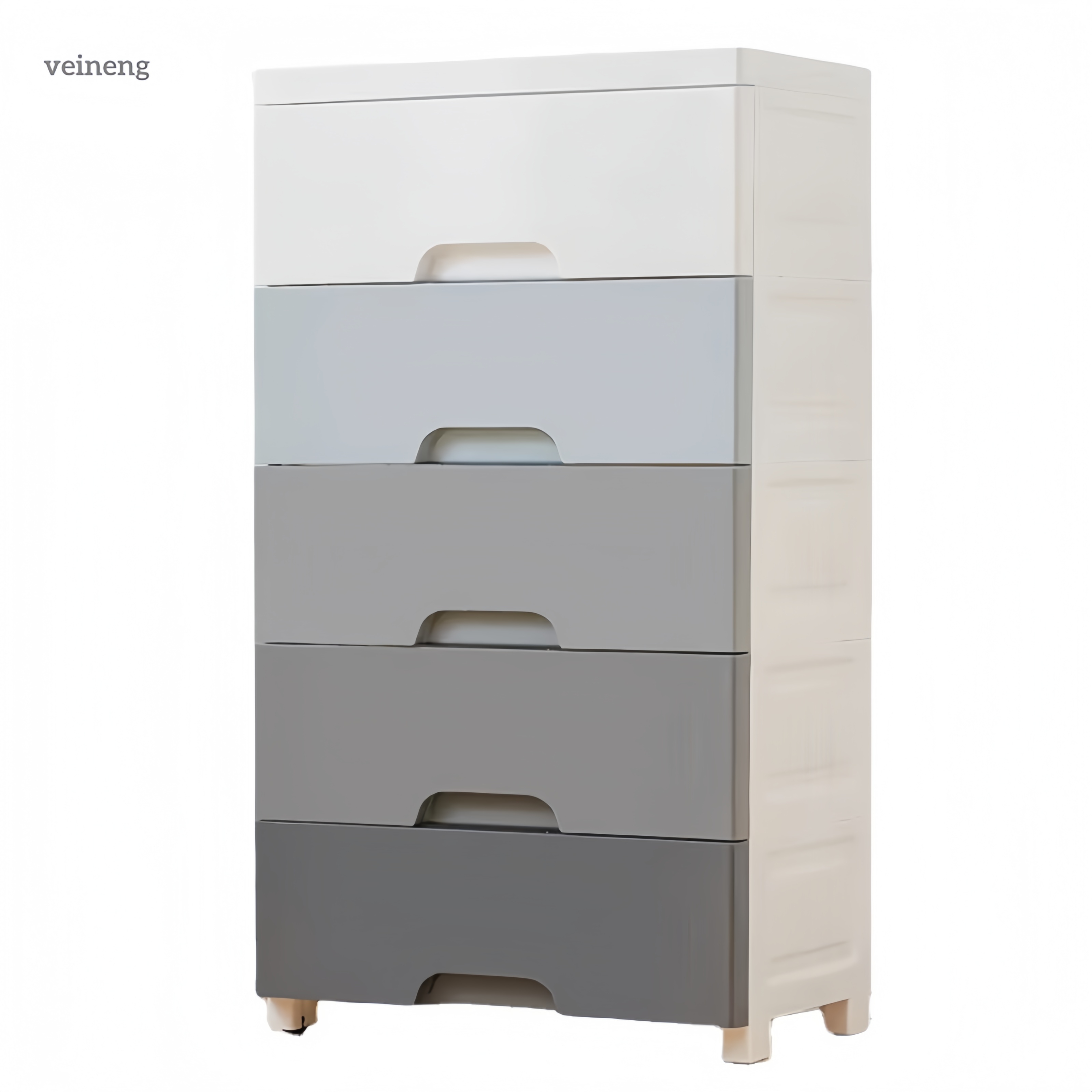 Thickened Large Drawer-Type Storage Cabinet PP Plastic Household Baby Toy Clothes Sundries Organizing Storage Box Model Veineng