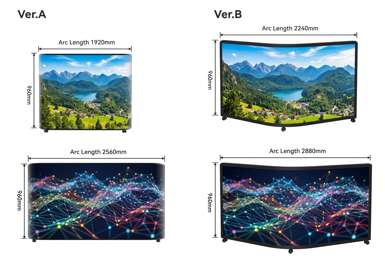 P2.5 Customized Size LED Booths For Digital Signage DJ Console And Front Desk Screen With Indoor LED Dj Table