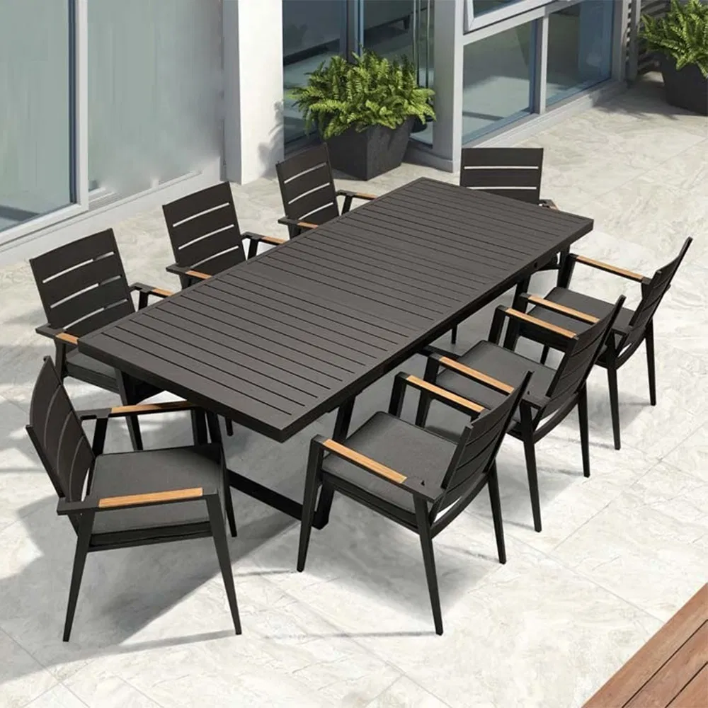 Best Selling Outdoor Table and Chairs Patio Garden Aluminum Outdoor Dining Set Detail View 2