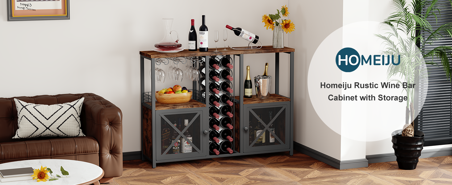Wine Bar Cabinet View 1