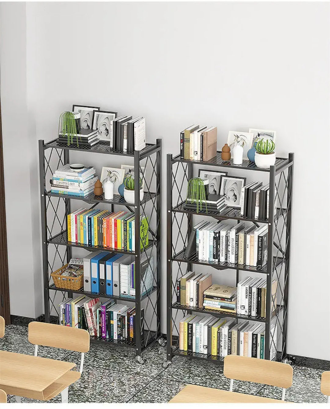 Folding Mobile Shelf Dimensions