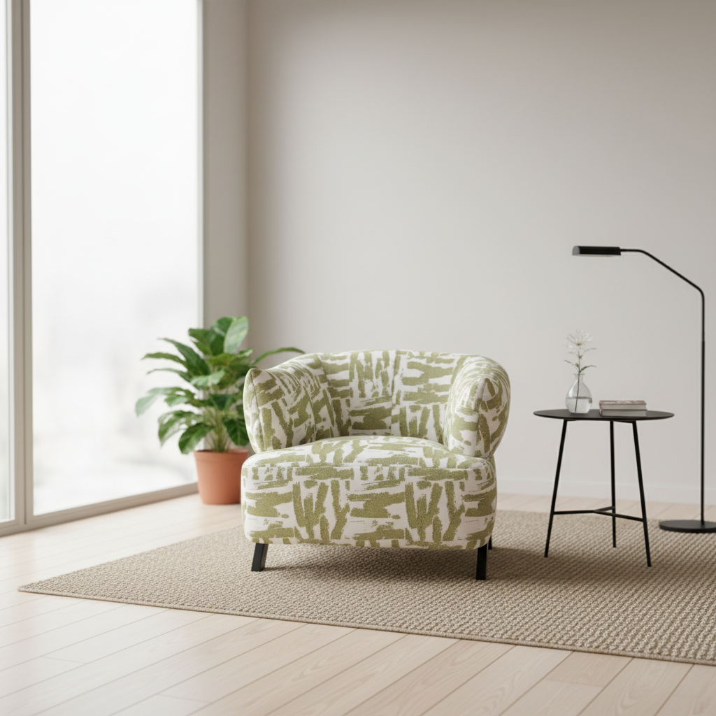 Modern Luxury Living Room Lounge Sofa Chair Furniture for Home Designer Comfy Accent Chairs Wood Legs for Living Room Furniture