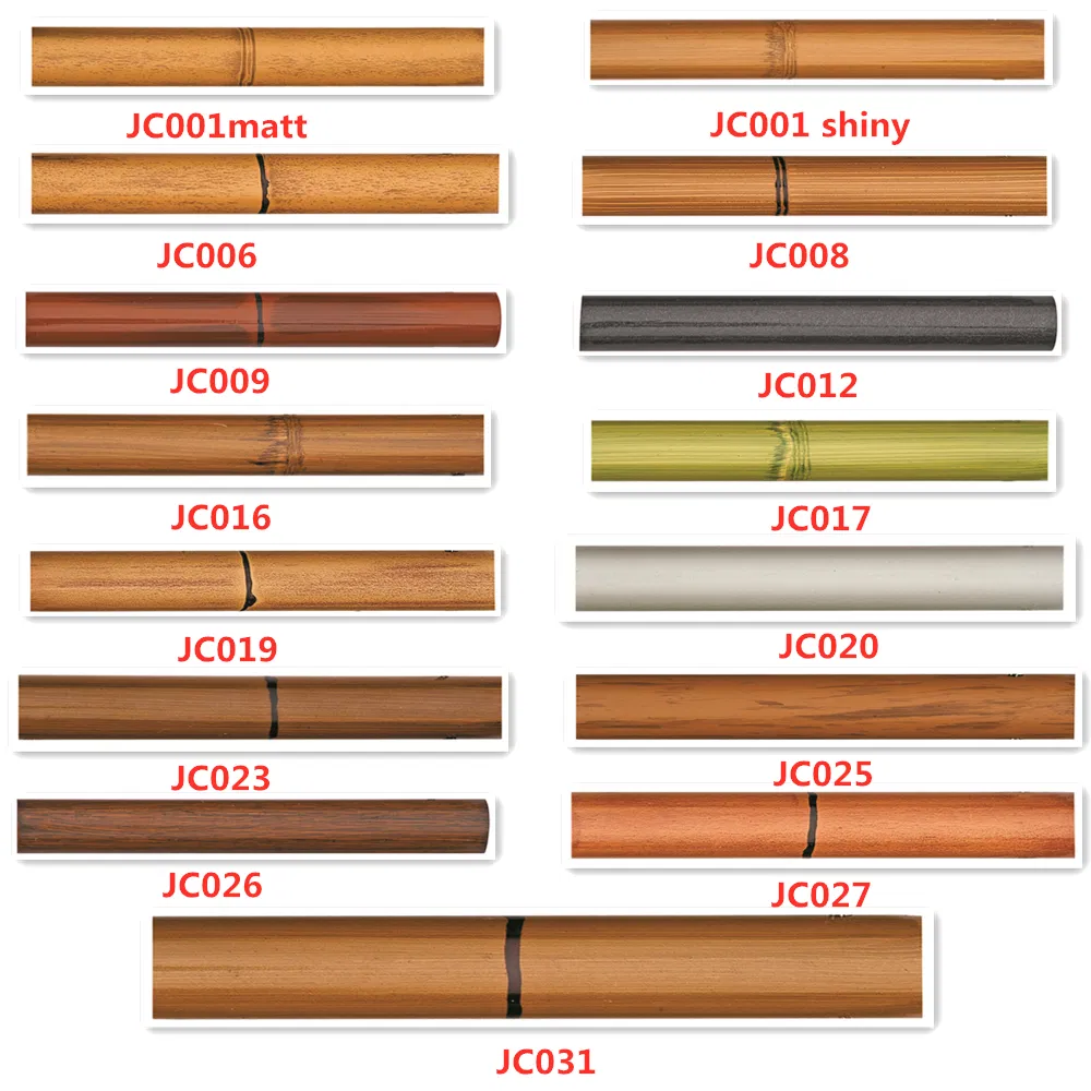 Bamboo look color selections