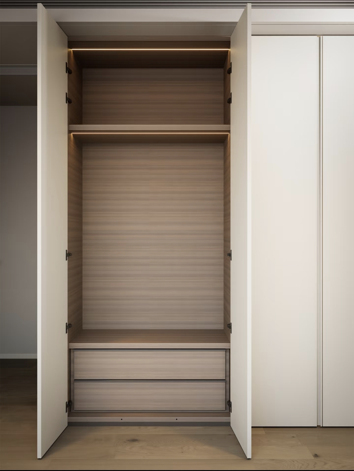 Contract Custom Wardrobe Supplier for Apartment Projects