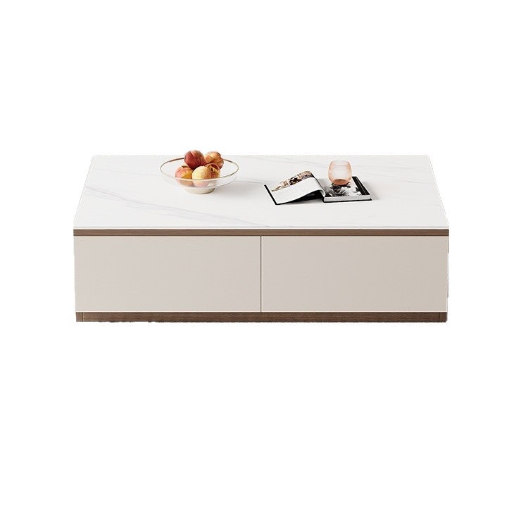 Light Luxury Living Room Storage TV Cabinet Floor-Standing Coffee Table Combination Home Furniture
