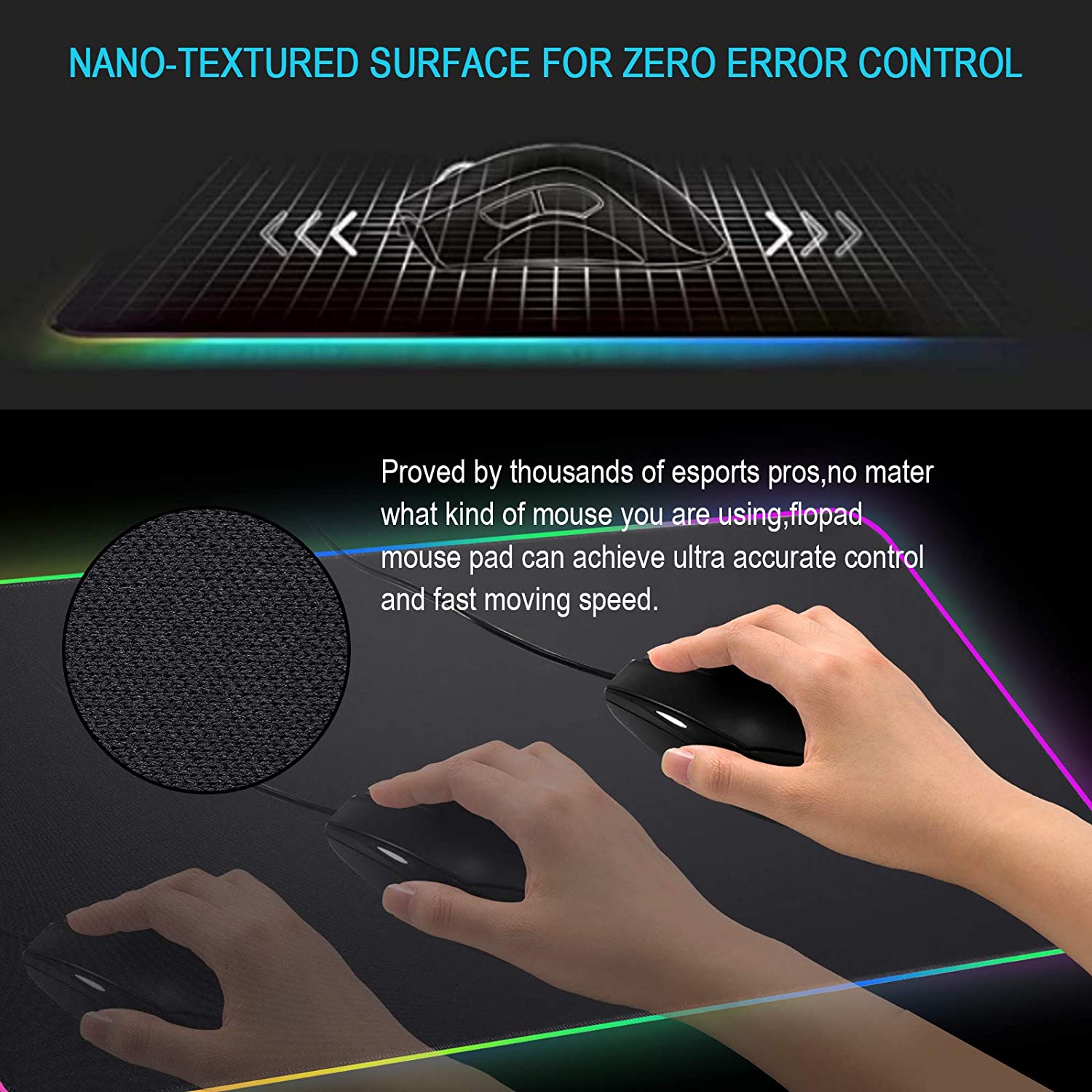 RGB Mouse Pad Color Settings