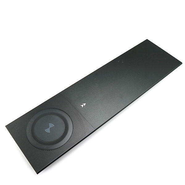 Jiaxin Hidden Black Smart Power Socket Furniture Desktop Sliding With Wireless For Tabletop