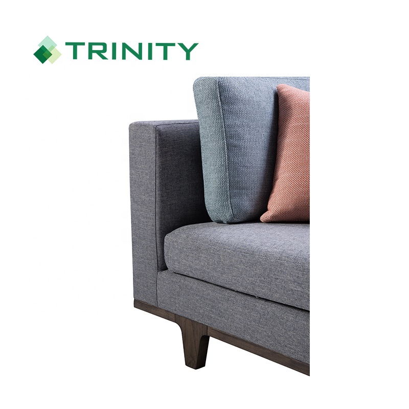 Luxury Custom Made Indoor Modern Upholstered Fabric Sofa Chair Chaise Lounge for Hotel Living Room Bedroom
