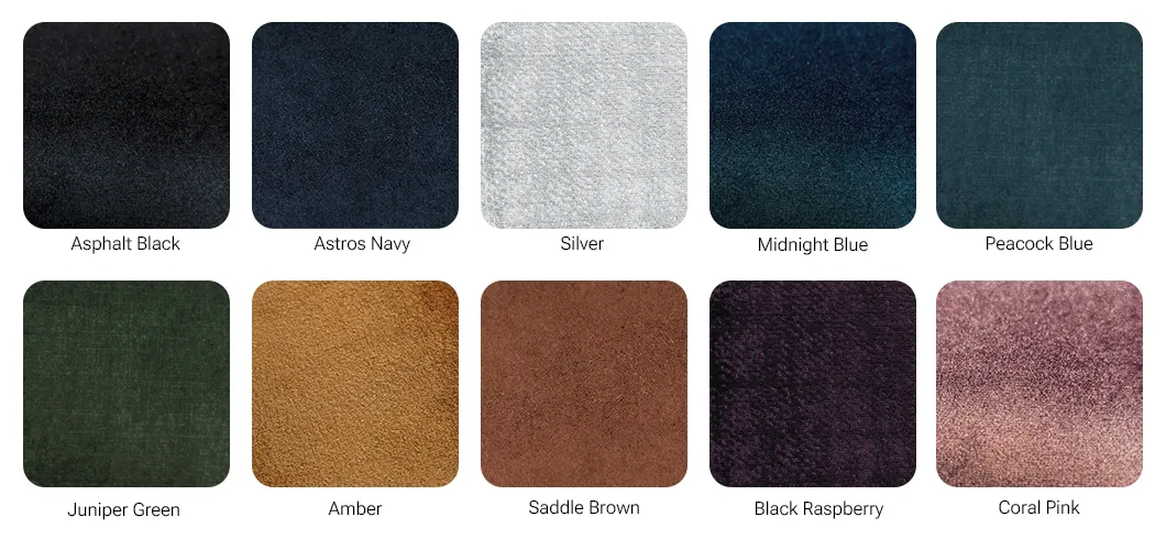 Velvet Fabric Options