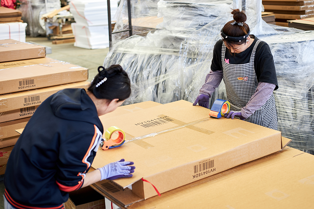 Finished goods in warehouse