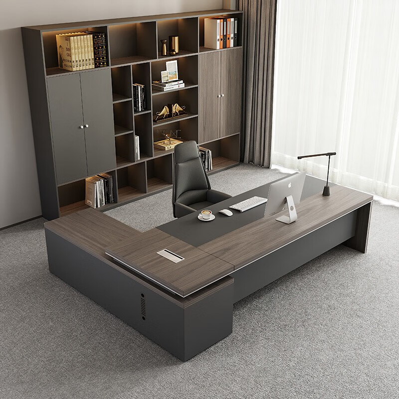 Office Furniture Luxury High Quality Modern Design Executive Desk Set Work Manager CEO Boss Office Workstation