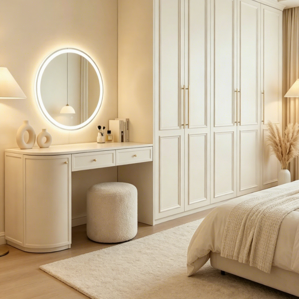 Custom Whole House Wardrobe Factory Direct Luxury Design Wood Multi-functional Swing-door Home Furniture