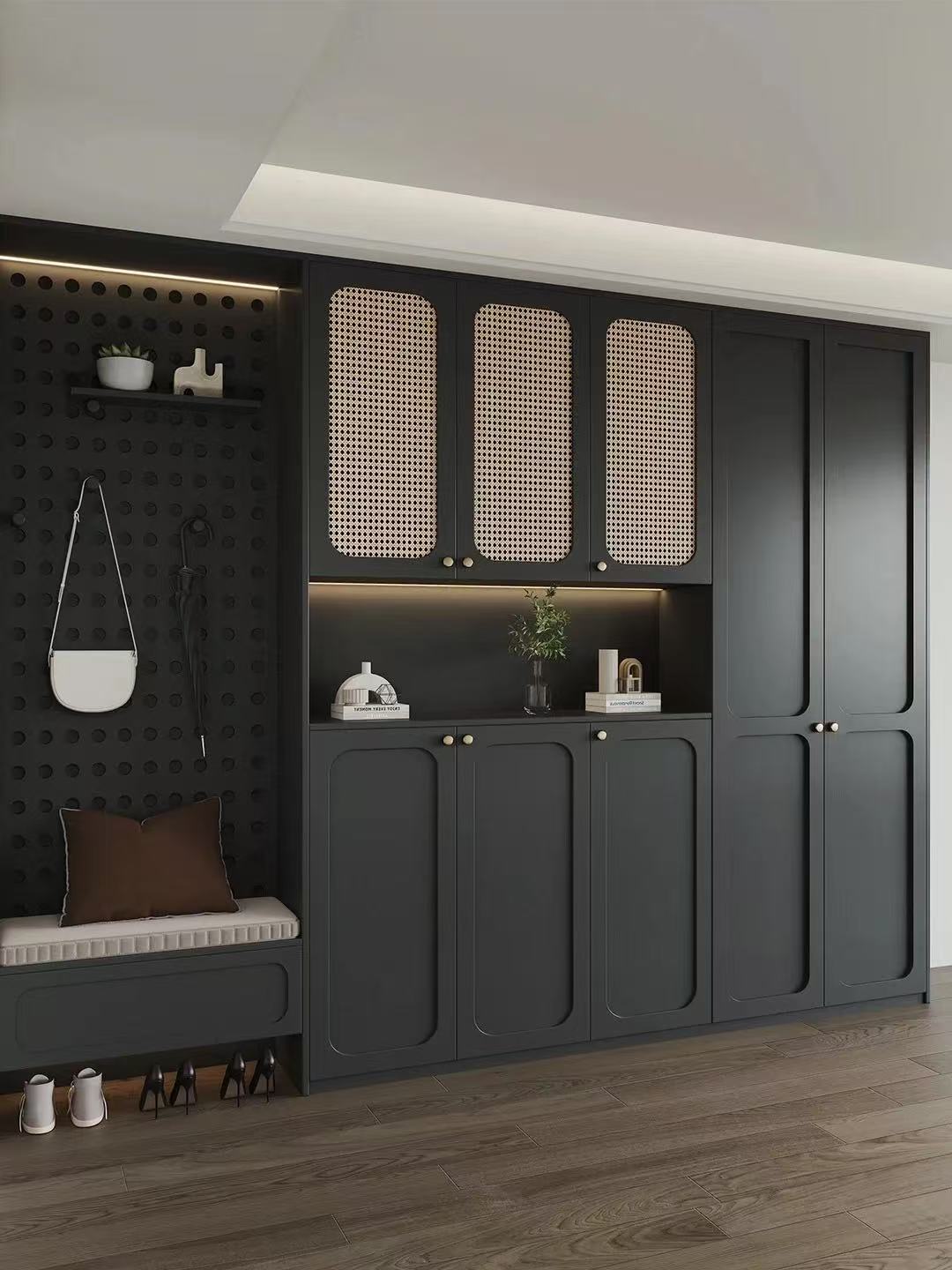 Entryway Shoe Cabinet, Modern Minimalist Style, Enhance Home Aesthetics