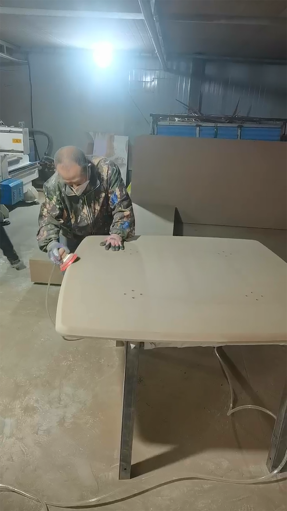 Wooden panels processing