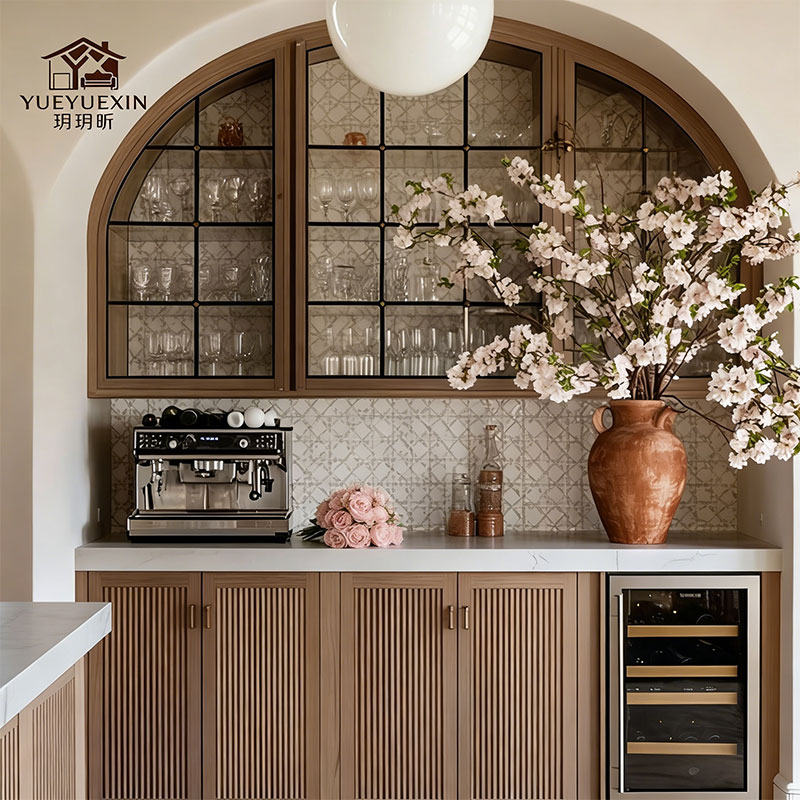 Modern Luxury Eco-Friendly Water Resistant Kitchen Cabinet Set Door Cabinet For Kitchen Bedroom Dresser Wardrobe