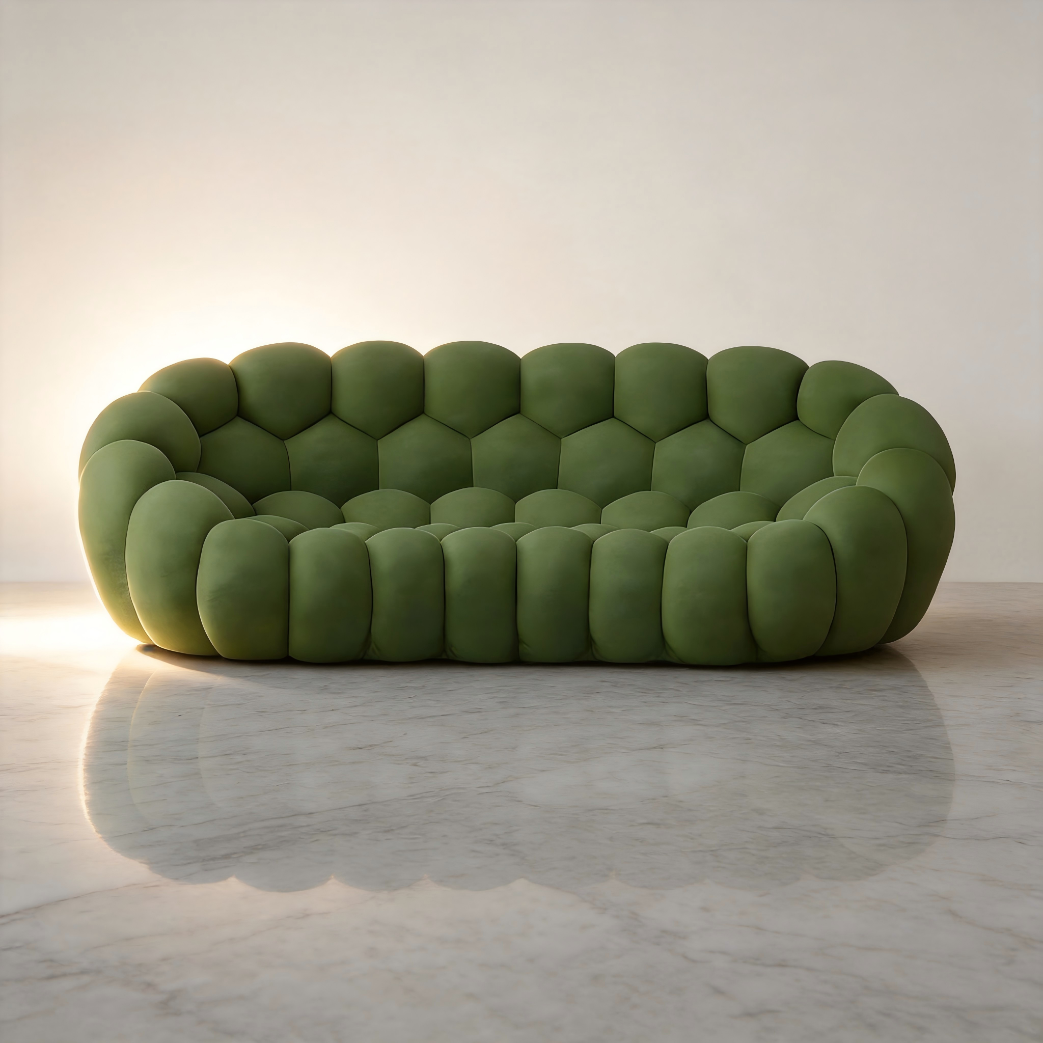 Modern Design Compressed Vacuum Sofa Creative Molded Shape Fabric Sectional Sofa Luxury Furniture For Apartment