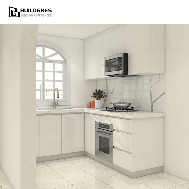 Buildgres Cabinet With Sink and Low Cost Small Set Appliances Space Saving Inset White Oven Microwave Kitchen Cabinets