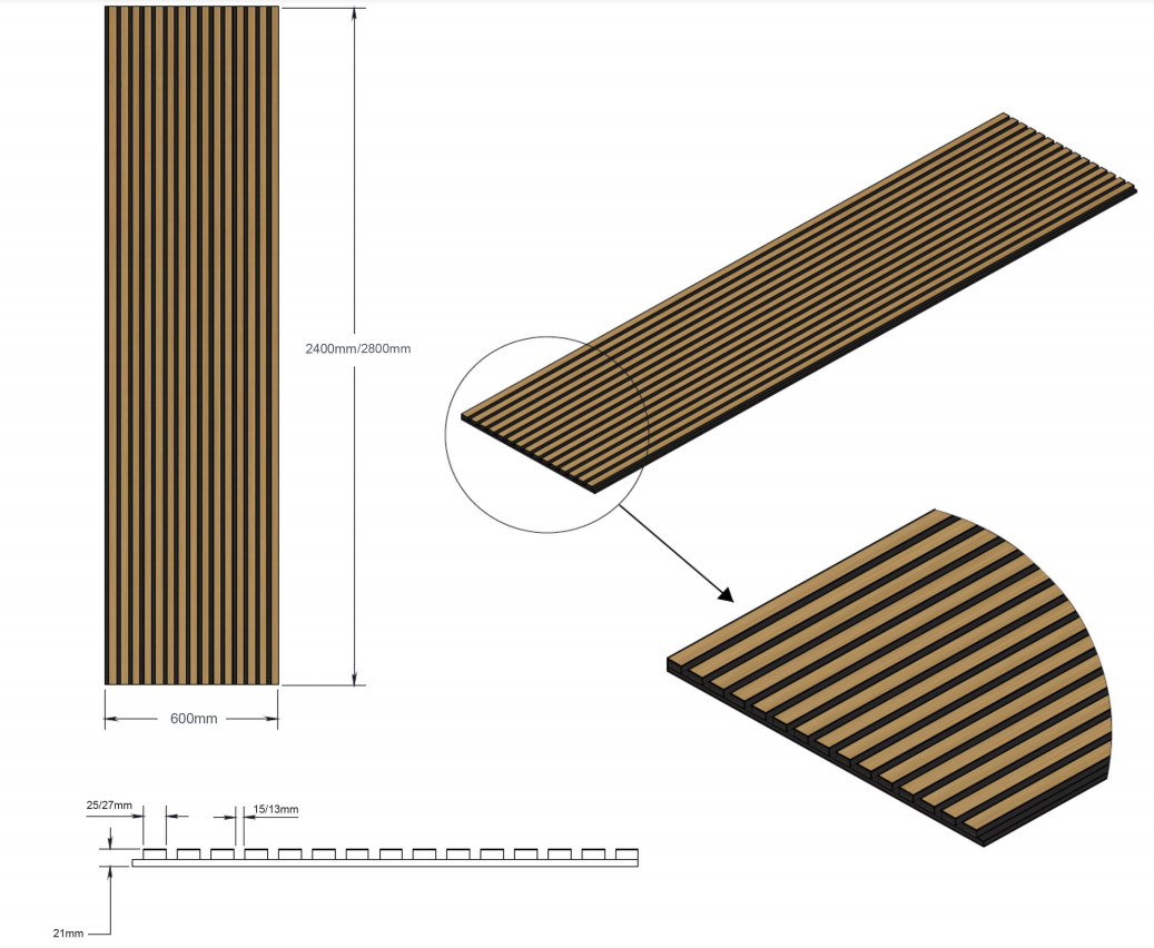 Acoustic Panel Detail 3