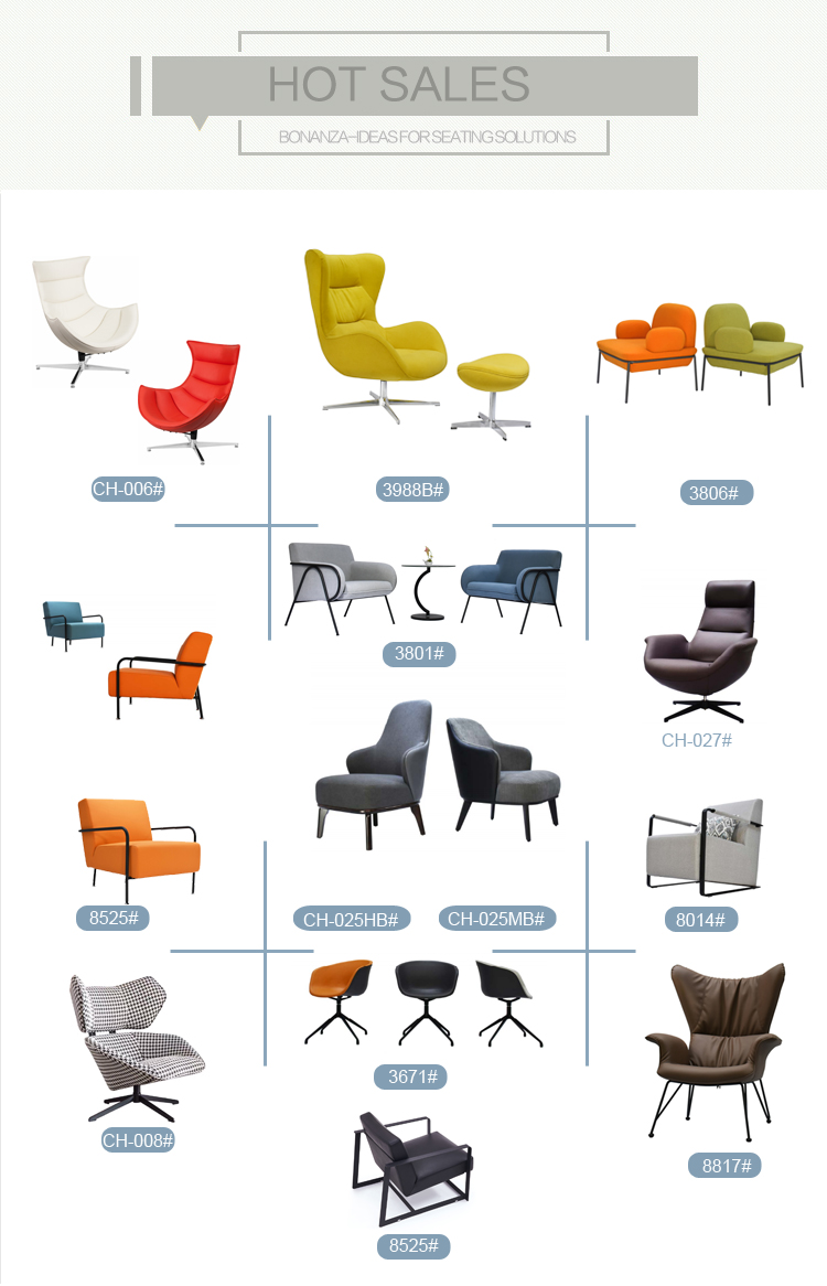 Single Seater in Living Room Furniture Sofa Chairs