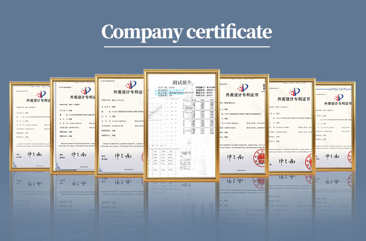 Quality certificates