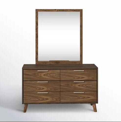 Combohome Wood Chest of Drawer with Mirror ,Bed ,Nightstand, Tall Storage Cabinet,bedside Table