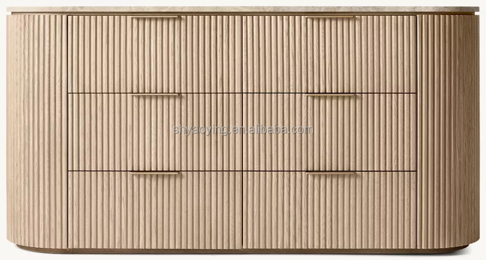 6-Drawer Dresser Angle View
