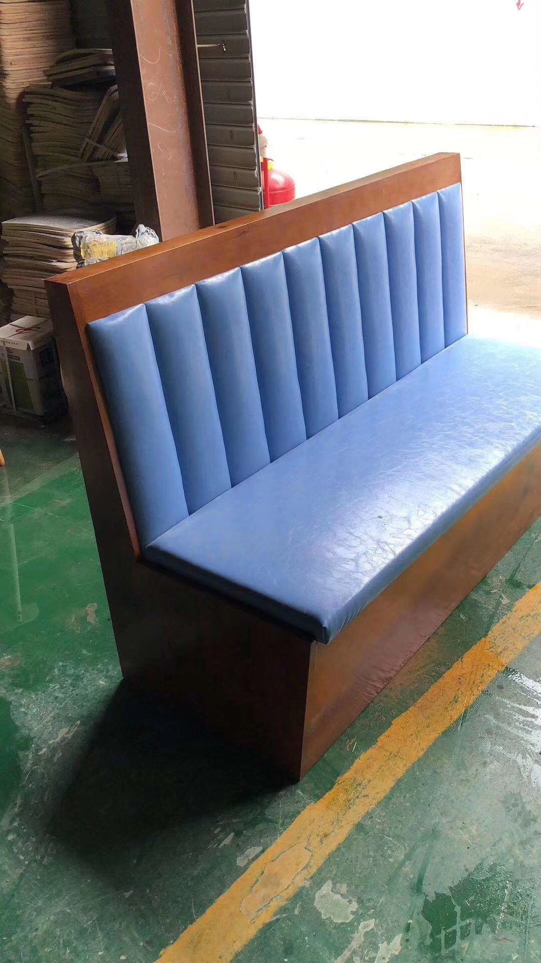 High Glossy Restaurant Furniture,Dining Chairs and Sofa Set for Booth Cafe Seating