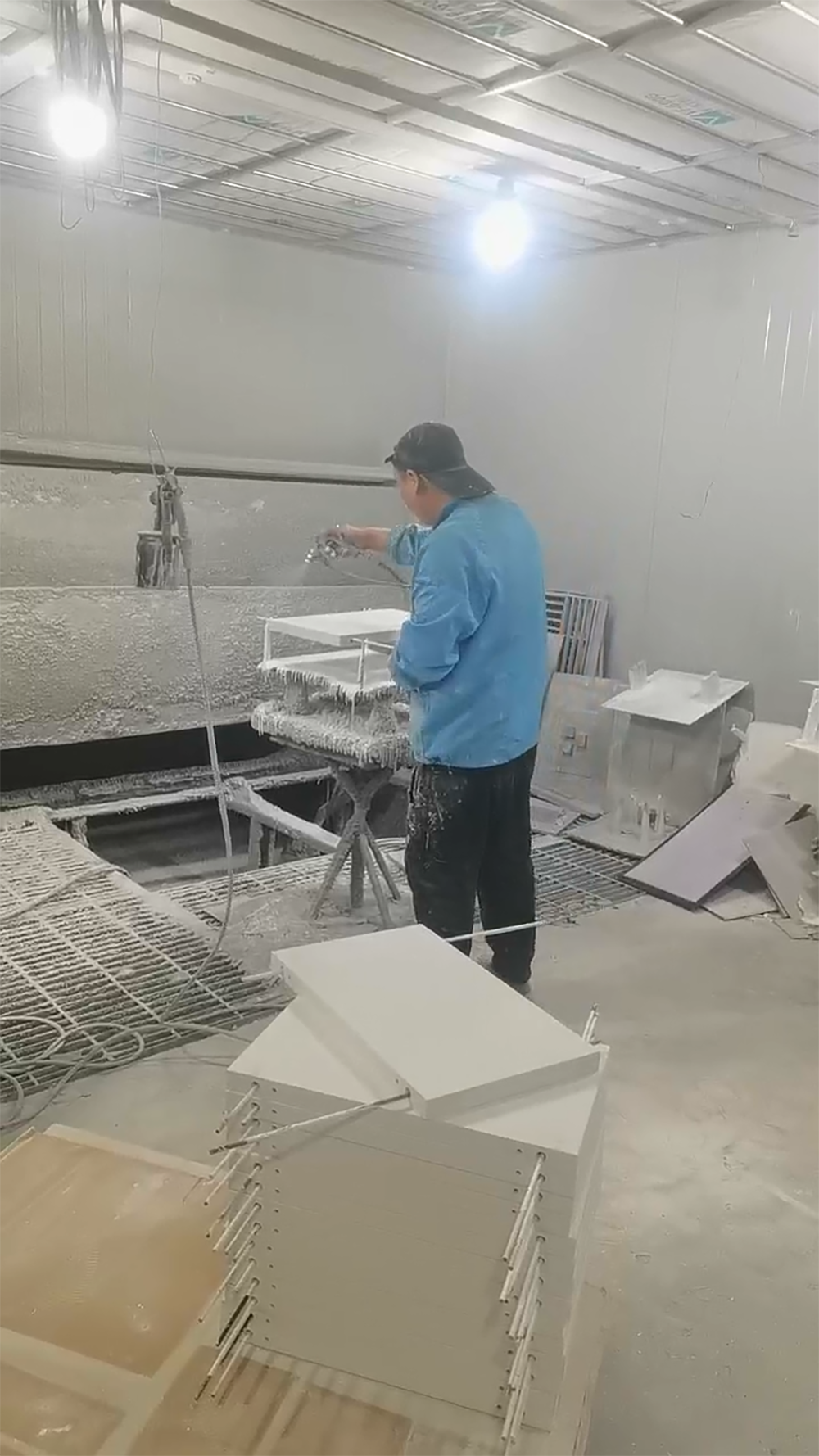 Wooden frame assembly