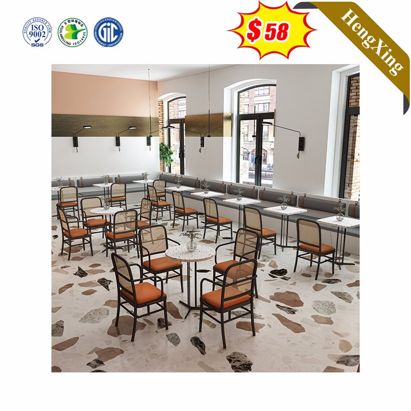 Wholesale Market Metal Wooden Home Living Room Canteen Outdoor Restaurant Furniture Marble Sofa Chair Dining Table Sets