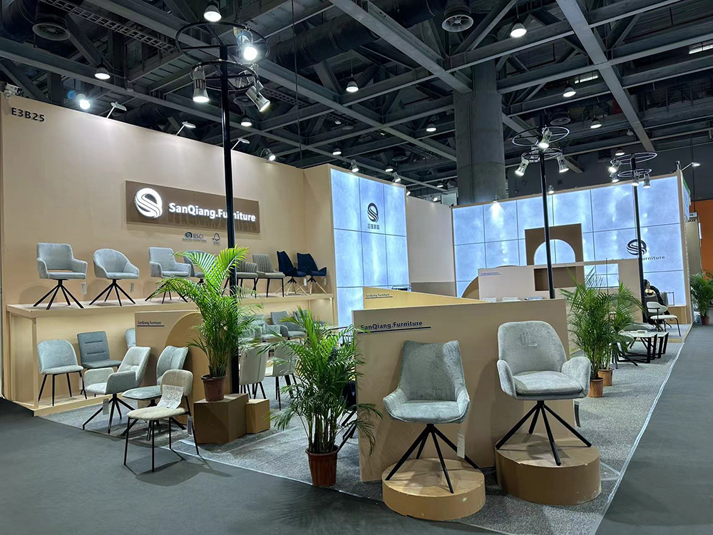Exhibition sofa display