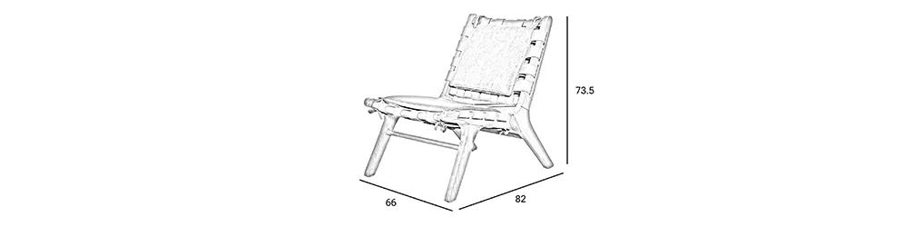Accent Chair Dimension Details
