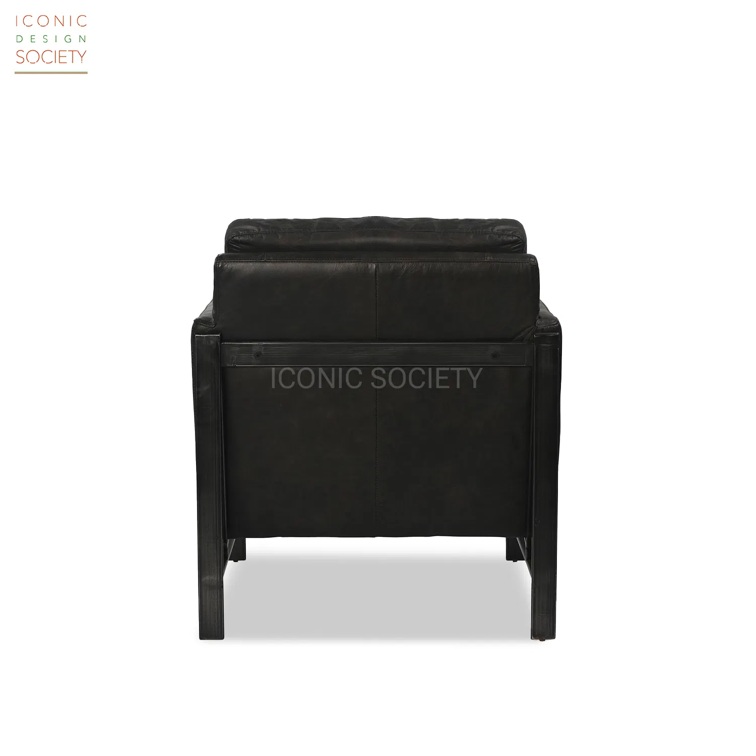 Modern Industrial Home Sitting Room Living Room Club Leisure Hotel Furniture Metal Steel Genuine Leather Accent Arm Chair