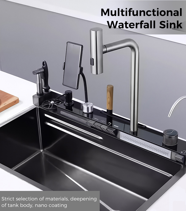 Waterfall Sink Detail 1