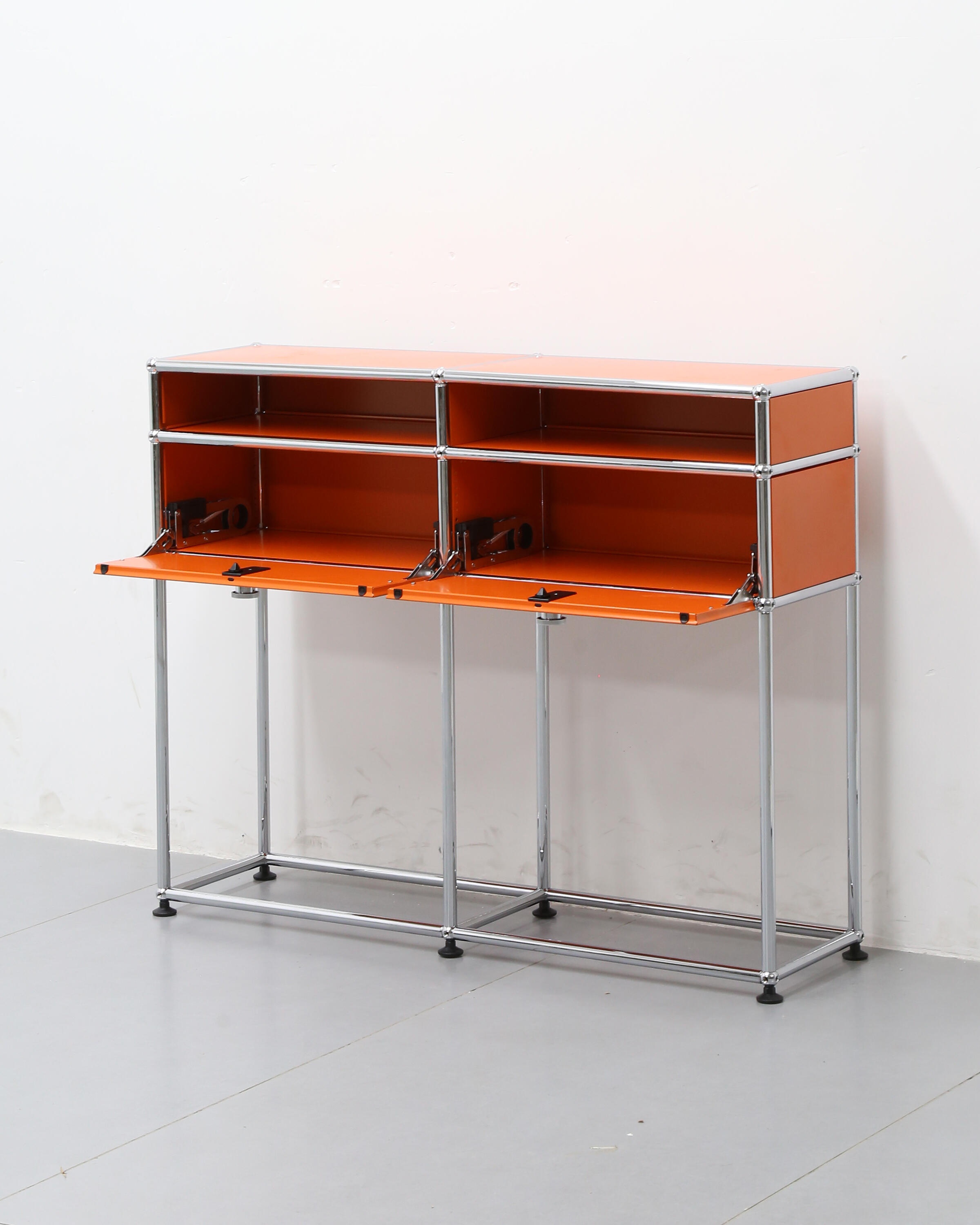 High Quality Modular Storage Unit Customizable Metal Cabinet Credenza for Entryway Dining Room Hotel and Office