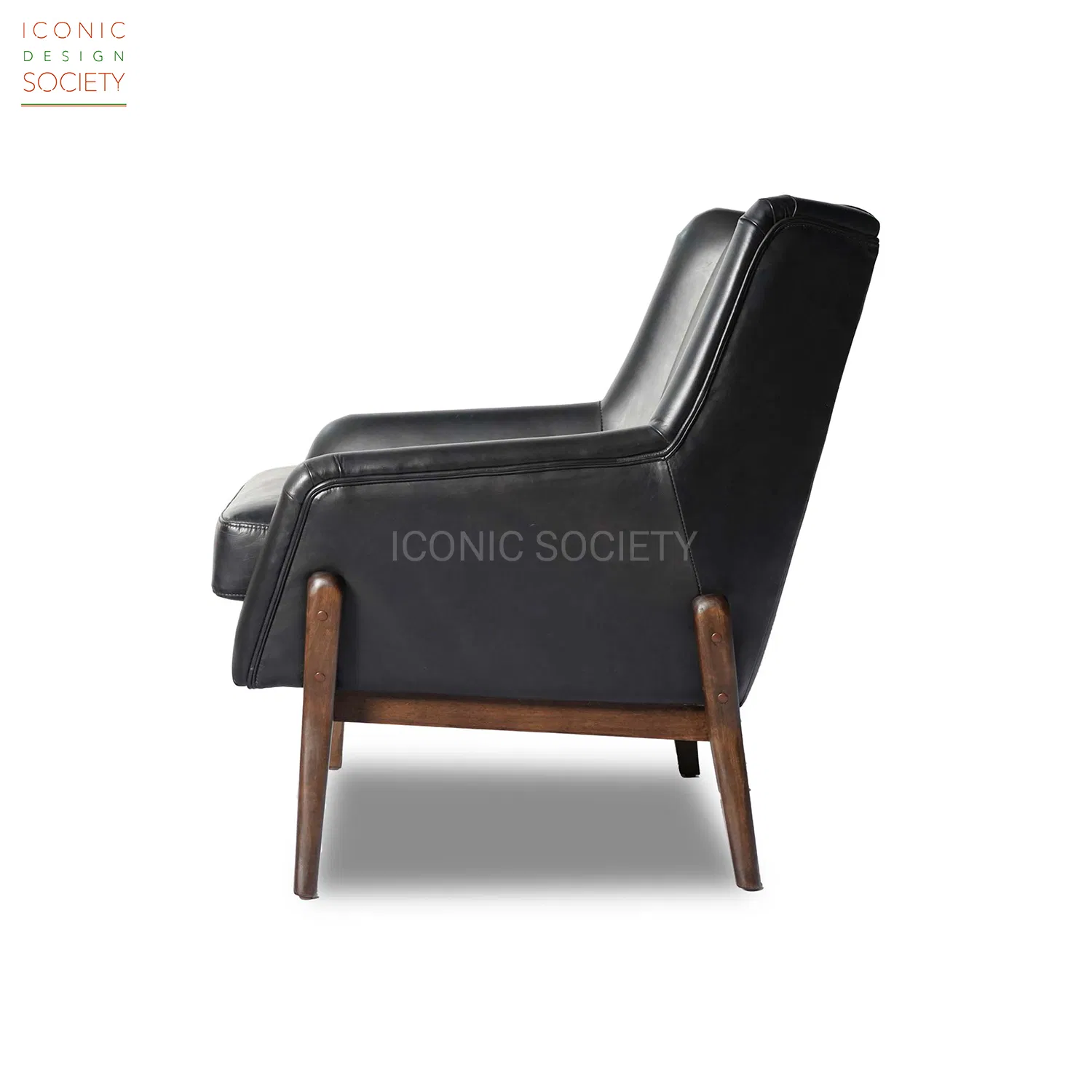 Modern Foshan Home Living Room Sitting Room Hotel Restaurant Furniture Wooden Frame Foam Genuine Leather Accent Arm Chair