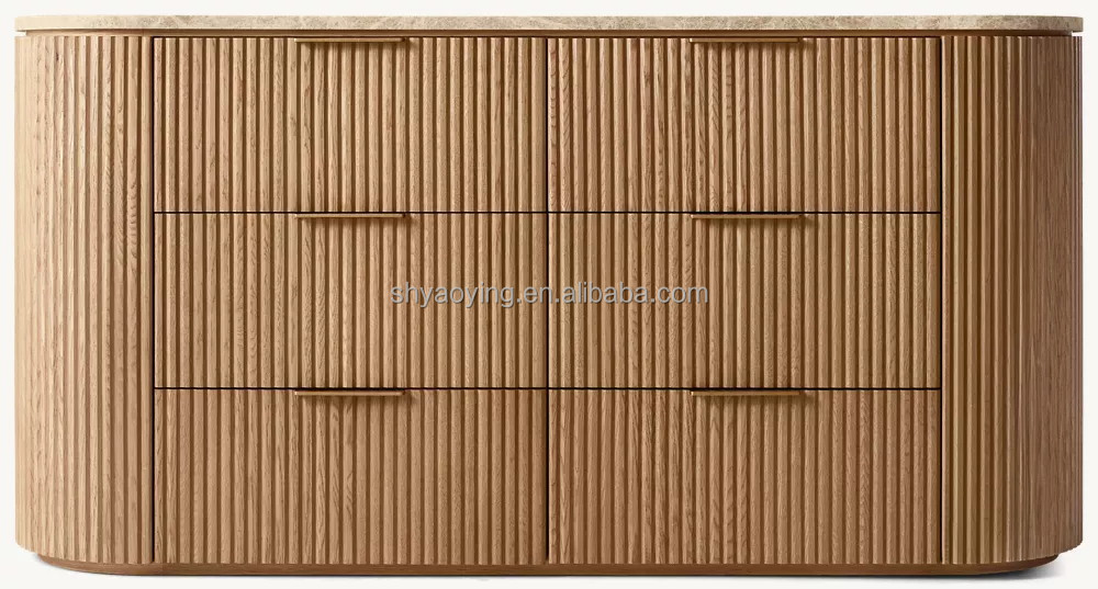 6-Drawer Dresser Detail View