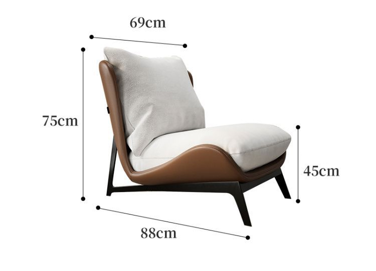 Single Sofa Chair Dimensions