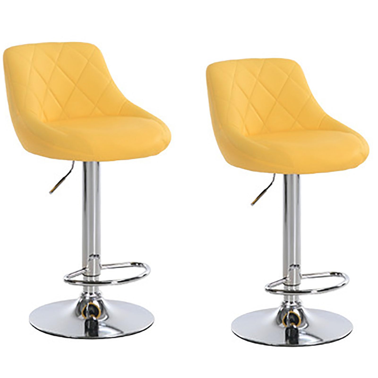 Height Adjustment Ergonomic Swivel Bar Stool Bar Chairs for Kitchen With Footrest and Backrest