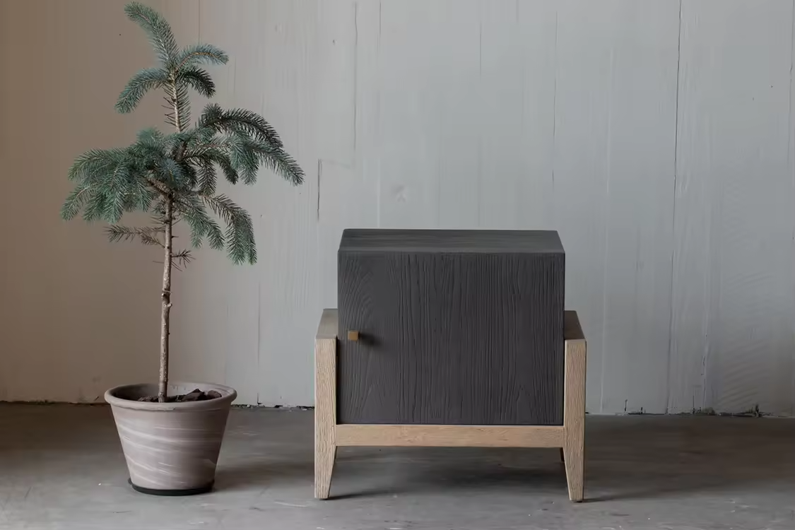 Scandinavian Vintage Bedroom Furniture Antique Nightstand Made From Reclaimed Oak Bedroom Nightstand