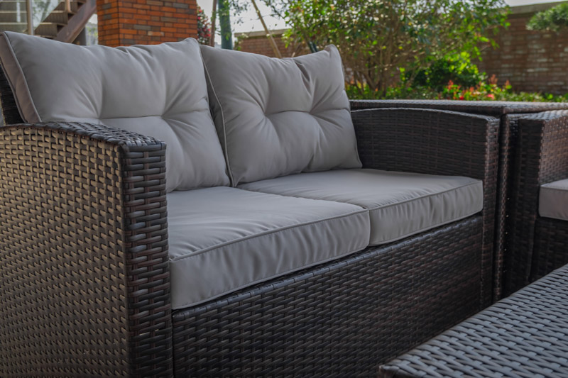 Modern Chairs Restaurant Outdoor Wicker Dining Chair Table Sets Garden Patio Set Outdoor Furniture Rattan