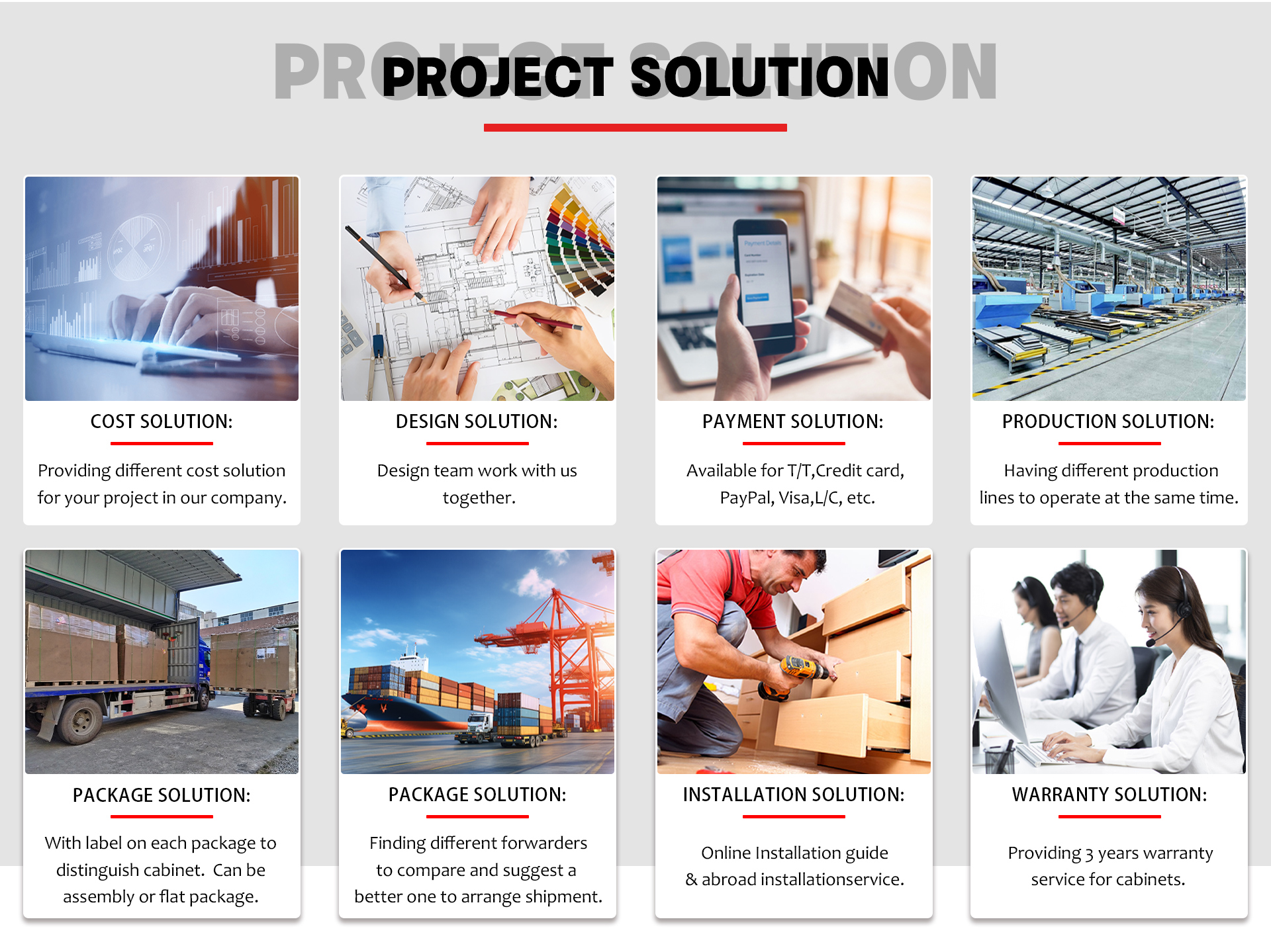 Why choose us detailed features